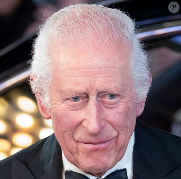 Le roi Charles III d'Angleterre à son arrivée à la première du film "Gladiator II" à l'Odeon Leicester Square à Londres. Le 13 novembre 2024