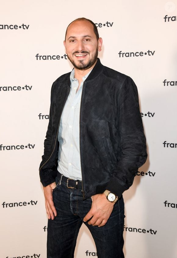 Karim Rissouli au photocall de la conférence de presse de France 2 au théâtre Marigny à Paris le 18 juin 2019

© Coadic Guirec / Bestimage