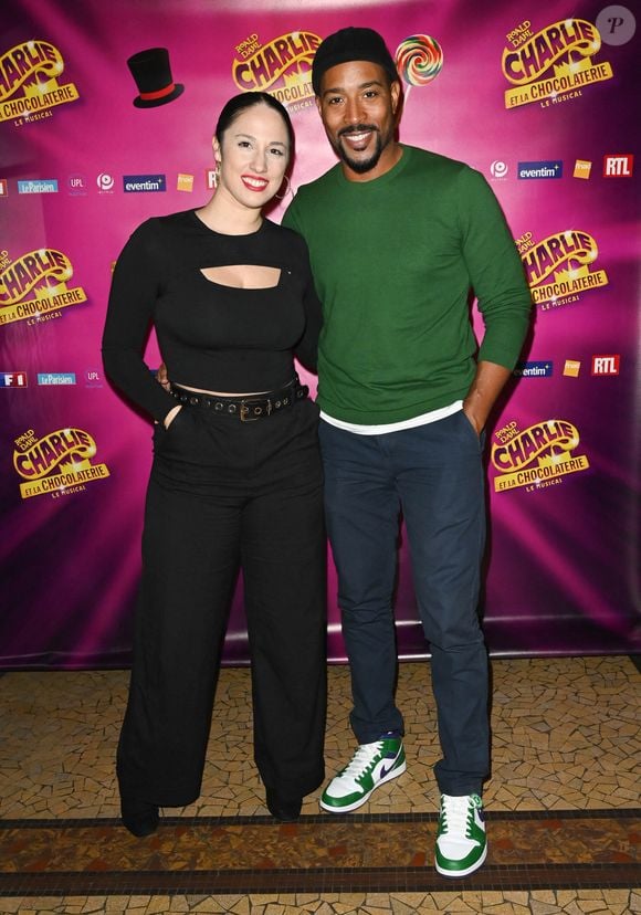 Charlotte Namura et son mari Jean-Luc Guizonne - Générale de la comédie musicale "Charlie et la chocolaterie" au Théâtre du Gymnase à Paris. Le 5 novembre 2021
© Coadic Guirec / Bestimage