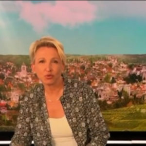 Jacques Legros surpris de voir sa discrète femme Valérie dans C à vous