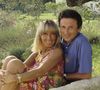 Archives -En France, en vacances dans les Alpilles, Michel Drucker et sa femme Dany Saval. Date inconnue
© Alain Canu via Bestimage