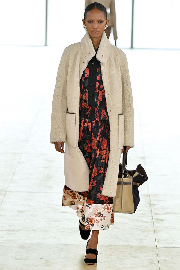 Toukie Smith défile lors du défilé de mode Tory Burch Ready To Wear à la Semaine de la mode féminine de New York F/W 19 à New York, NY, le 10 février 2019. ©Jonas Gustavsson/Spus/ABACAPRESS.COM