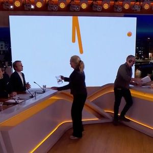 Damien Thévenot présente "Télématin" avec Johanna  Ghiglia en l'absence de Maya Lauqué.