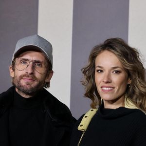 Exclusif - Philippe Lacheau et Elodie Fontan - Photocall de l'avant-première du film "Les Trois Mousquetaires : D'Artagnan" aux Invalides à Paris le 21 mars 2023.  © Jacovides / Moreau / Guirec / Bestimage