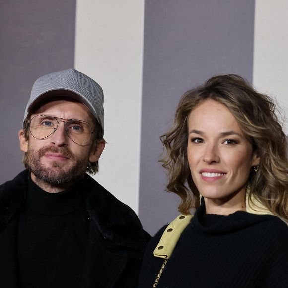 Exclusif - Philippe Lacheau et Elodie Fontan - Photocall de l'avant-première du film "Les Trois Mousquetaires : D'Artagnan" aux Invalides à Paris le 21 mars 2023.  © Jacovides / Moreau / Guirec / Bestimage