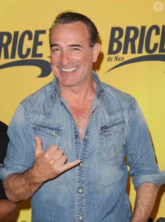 Jean Dujardin lors de la projection spéciale pour célébrer les 20 ans de Brice de Nice en présence de l'équipe du film au Grand Rex à Paris, France, le 6 avril 2025. 

© Coadic Guirec/Bestimage