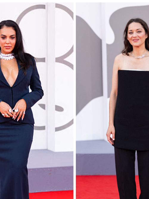 Un collier de 242 diamants : À la Mostra de Venise, Marion Cotillard a brillé de mille feux, la jeune mariée Georgina Rodriguez très remarquée