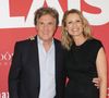 Dans ce film, Alexandra Lamy et François Cluzet incarnent Fanny et Tom, un couple prêt à tout — et surtout aux inventions les plus folles — pour révolutionner leur vie intime.

François Cluzet et Alexandra Lamy - Avant-première du film "Pour le plaisir" au Pathé Palace à Paris le 4 ami 2026. 

© Coadic Guirec/bestimage
