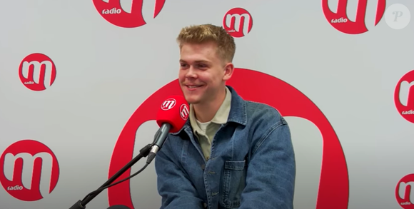 Charles Doré de la "Star Academy" en interview pour M Radio, le 7 mai 2025