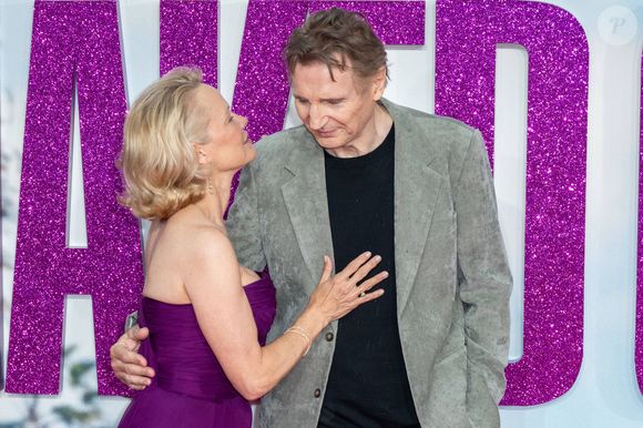 Les deux acteurs se sont affichés très complices.

Pamela Anderson et Liam Neeson - Première du film "The Naked Gun" au Cineworld Leicester Square à Londres, le 22 juillet 2025.   

Photo : Imago/PsnewZ/Bestimage
