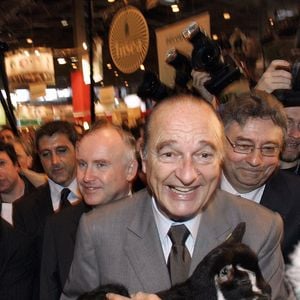 Le président français Jacques Chirac inaugure le Salon international de l'agriculture 2007 à Paris, France, le 3 mars 2007. Photo by Mousse-Bisson/ABACAPRESS.COM