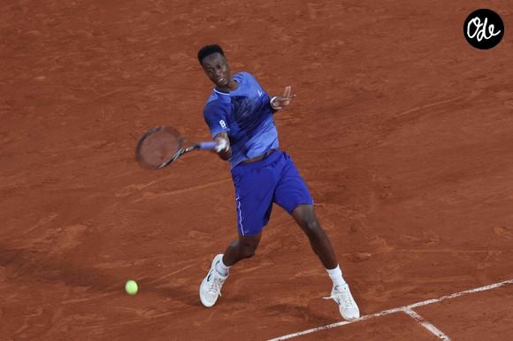 Hugo Gaston (FRA) Vs Gael Monfils (FRA) - Gaël Monfils joue et perd son dernier match face à Hugo Gaston lors des internationaux de tennis de Roland Garros à Paris le 25 mai 2026. © Michael Baucher / PsnewZ / Bestimage