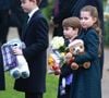 Le but ? Mettre en avant l’importance du développement des compétences sociales et émotionnelles dès la petite enfance.
Prince Louis, Princesse Charlotte, Prince George - La famille royale britannique se rend à la messe de Noël à Sandringham le 25 décembre 2024.