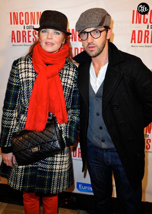 Gwendoline Hamon, Frederic Diefenthal - 200eme representation de la piece " Inconnu a cette adresse " au theatre Antoine a Paris le 25 fevrier 2013.
Crédit : Agence / Bestimage