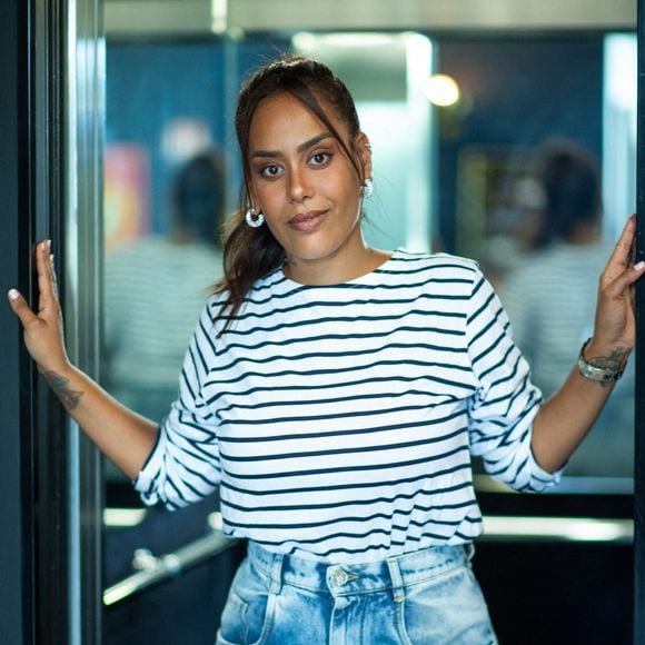Amel Bent pose pour une seance photo lors du 3eme Festival Soeurs Jumelles a Rochefort, France le 29 Juin, 2023. Photo par Aurore Marechal/ABACAPRESS.COM