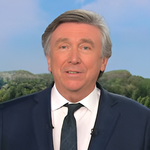Jacques Legros s’apprête à dire au revoir au 13 heures de TF1...

Journal de 13h, TF1.