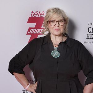 Exclusif - Laurence Boccolini - Soirée "Télé 7 Jours Summer Party" au restaurant "Monsieur Bleu" à Paris le 14 juin 2022. © Christophe Aubert via Bestimage