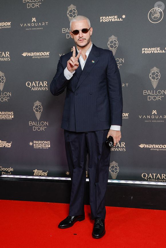 DJ Snake au photocall de la 69ème cérémonie du Ballon D'Or 2025 au théâtre du Châtelet à Paris, France, le 22 septembre 2025. © Cyril Moreau/Bestimage