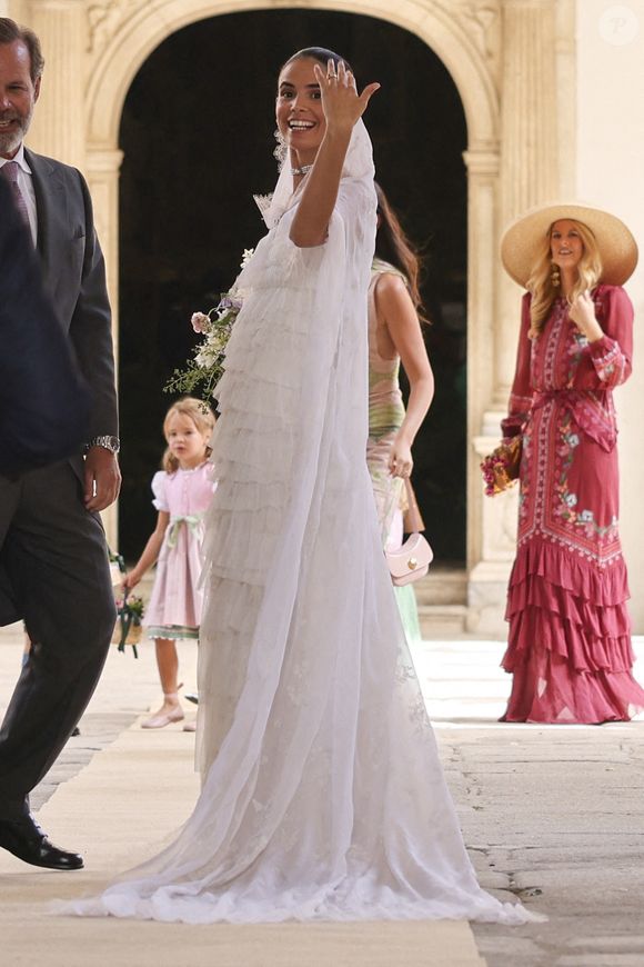 Mariage de Lucia Entrecanales et Laszlo Bene à Tolède, Espagne, le samedi 27 septembre 2025. Photo par GTres/ABACAPRESS.COM