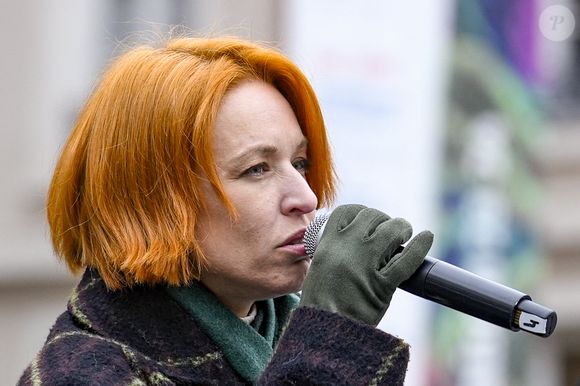 La chanteuse Natasha St-Pier fait ses balances avant la 35ème édition de l'opération pièces jaunes à Lyon le 10 janvier 2024.

© Sandrine Thesillat / Panoramic / Bestimage