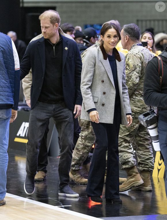 Le prince Harry et Meghan Markle à Vancouver au Canada pour les Invictus Games le 9 février 2025.
Crédit : Mirrorpix / Bestimage