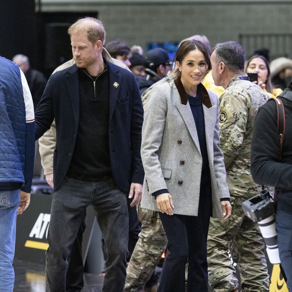 Le prince Harry et Meghan Markle à Vancouver au Canada pour les Invictus Games le 9 février 2025.
Crédit : Mirrorpix / Bestimage