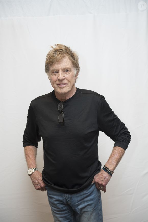 Robert Redford en conférence de presse pour le film "The Old Man and The Gun" lors du Festival International du Film de Toronto (TIFF). Le 9 septembre 2018