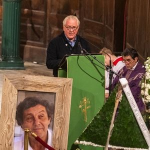 Exclusif - Obsèques de Patrice de Colmont, propriétaire du Club 55, en l'Eglise de Saint-Tropez, le 20 octobre 2025. 
© Florian Escoffier / Nice Matin / Bestimage