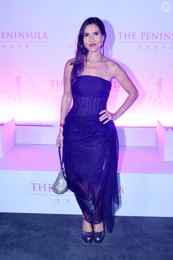 Joyce Jonathan - Soirée de gala du 10ème anniversaire de l'association "Les Bonnes Fées" à l'Hôtel The Peninsula Paris le 8 octobre 2025. © Rachid Bellak/Bestimage
