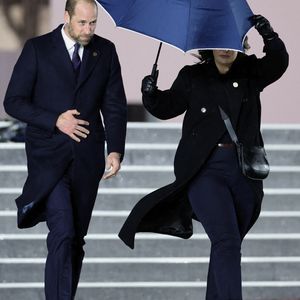 Le prince William, prince de Galles, - Arrivées à la cérémonie de réouverture de la cathédrale Notre-Dame de Paris, le 7 décembre 2024. Joyau de l’art gothique, lieu de culte et de culture, symbole universel de la France et de son histoire, la cathédrale de Notre-Dame de Paris rouvre ses portes les 7 et 8 décembre, cinq ans après le terrible incendie qui l’avait ravagée le 15 avril 2019. 
© Agence / Bestimage