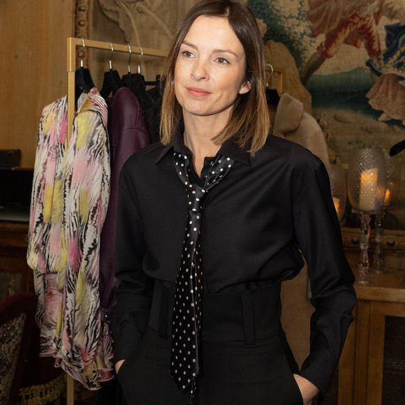 Exclusif - Isabelle Ithurburu - Présentation de la nouvelle collection de la marque Oud Automne/hiver 2025-2026 dans les salons Lafayette à Paris le 3 février 2025. © Jeremy Melloul / Bestimage