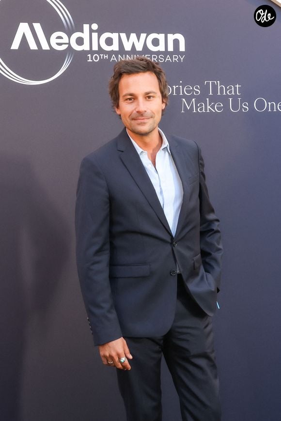 Bertrand Chameroy - Photocall de la soirée des 10 ans de Mediawan à Paris le 2 juin 2026.

© Jack Tribeca / Bestimage