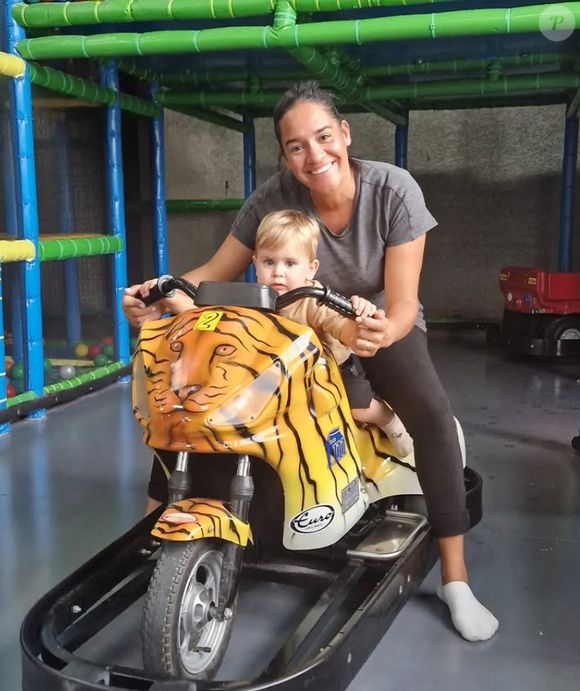 Myriam et son fils Leyan immortalisés sur Instagram (Capture d'écran).