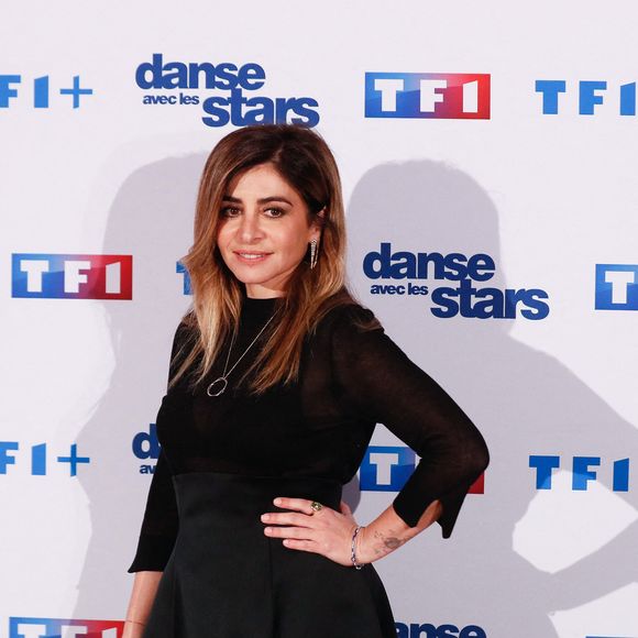 Julie Zenatti - Photocall de lancement de la saison 2025 de "Danse avec les stars" au siège de  TF1 à Boulogne-Billancourt, France, le 16 janvier 2025. © Christophe Clovis / Bestimage