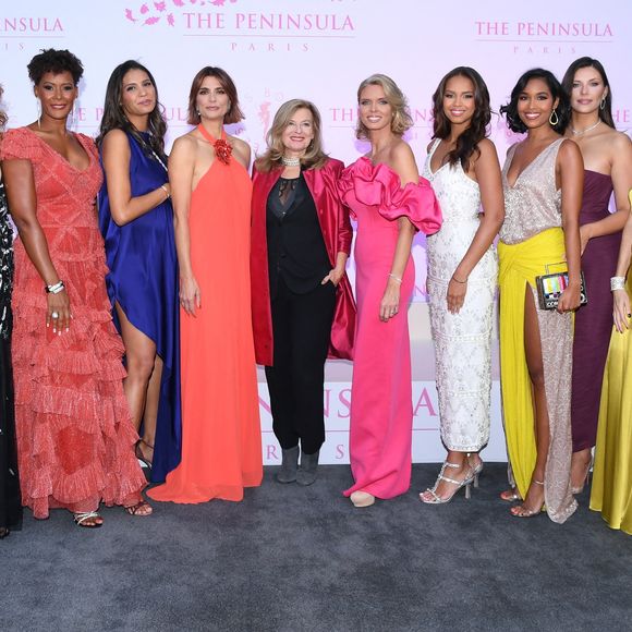 Coup dur pour une membre de la famille des Miss France.

Nathalie Marquay (robe Christophe Guillarmé) , Sophie Thalmann, Corinne Coman (robe Christophe Guillarmé) , Chloé Mortaud, Mélody Vilbert, Valérie Trierweiler, Sylvie Tellier, Indira Ampiot, Clémence Botino, Camille Cerf, Mareva Galanter, Maeva Coucke - Photocall du gala de charité de l'association "Les Bonnes Fées" à l'occasion de la campagne mondiale "Octobre Rose" à l'hôtel Peninsula, Paris.  © Rachid Bellak/Bestimage