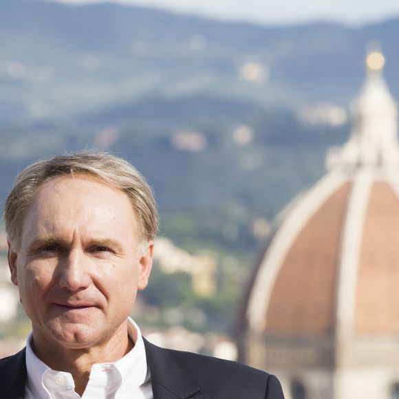 Dan Brown - Photocall du film "Inferno" à Florence, le 7 octobre 2016. © SGP / BESTIMAGE