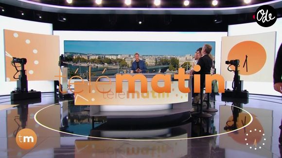 Damien Thévenot lors de sa dernière dans "Télématin" le 9 juillet 2026.

Capture d'écran France 2