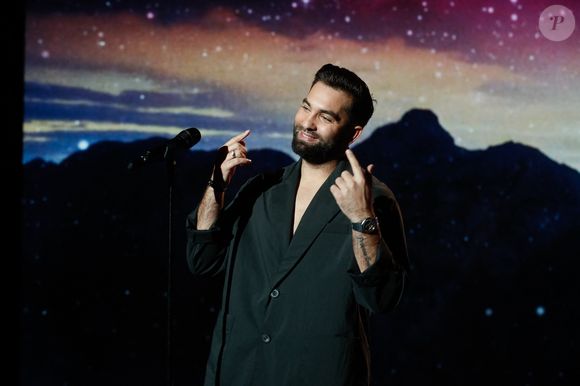 Exclusif - Kendji Girac - Surprises - Enregistrement de l'émission "La Boîte à Secrets N°20" dans les studios de la Cité du Cinéma à Saint-Denis, présentée par F.Bollaert et diffusée le 10 janvier sur France 3
© Christophe Clovis / Bestimage
