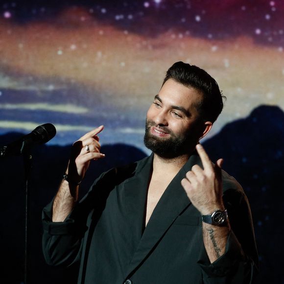 Exclusif - Kendji Girac - Surprises - Enregistrement de l'émission "La Boîte à Secrets N°20" dans les studios de la Cité du Cinéma à Saint-Denis, présentée par F.Bollaert et diffusée le 10 janvier sur France 3
© Christophe Clovis / Bestimage