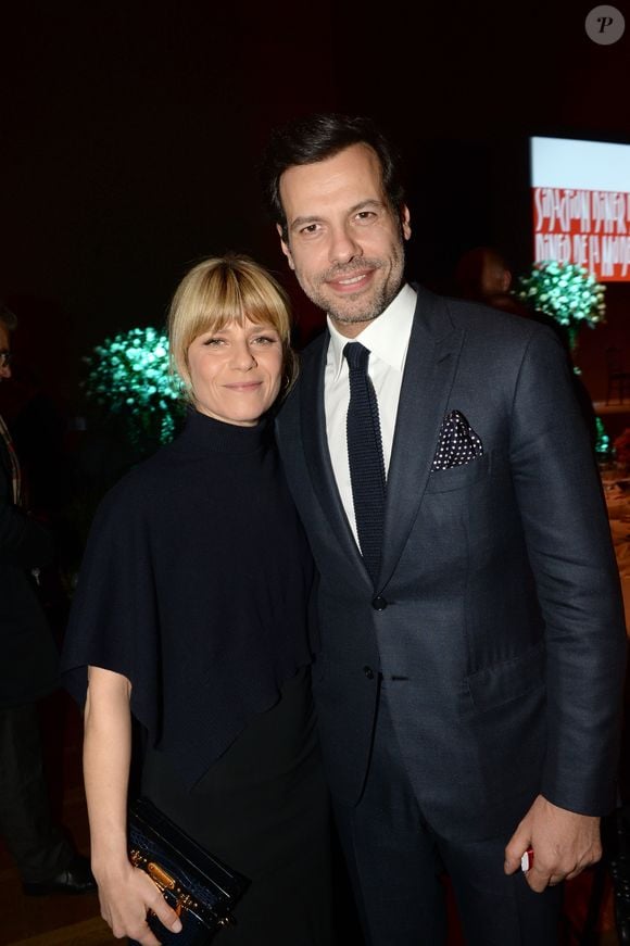 Marina Foïs et Laurent Lafitte à la 15ème édition du "Dîner de la mode du Sidaction" au Grand Palais à Paris, le 26 janvier 2016.
© Rachid Bellak/Bestimage
