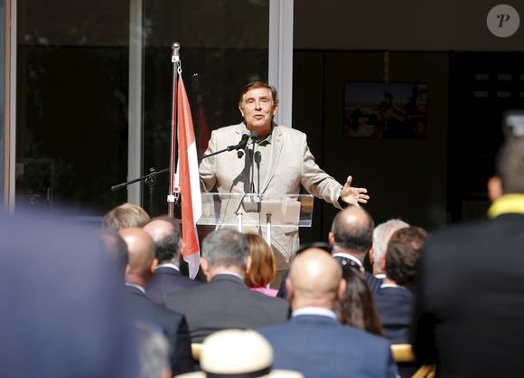 Jean-Pierre Foucault - Les célébrités et le prince de Monaco assistent au 50ème anniversaire de la mise en service du centre émetteur de Radio Monte-Carlo à Roumoules, le 11 septembre 2024. 
© Franck Muller / Nice Matin / Bestimage