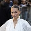 Thylane Blondeau : 240 heures de travail, 30 m de dentelle française, nouvelles photos de sa robe de mariée Miu-Miu