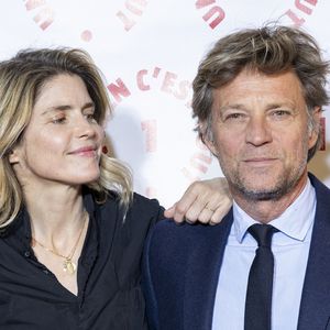 Alice Taglioni, Laurent Delahousse au photocall des invités au dîner de gala de l'association "Un rien c'est tout" au musée de l'armée aux Invalides à Paris le 7 mars 2024.
© Cyril Moreau / Bestimage