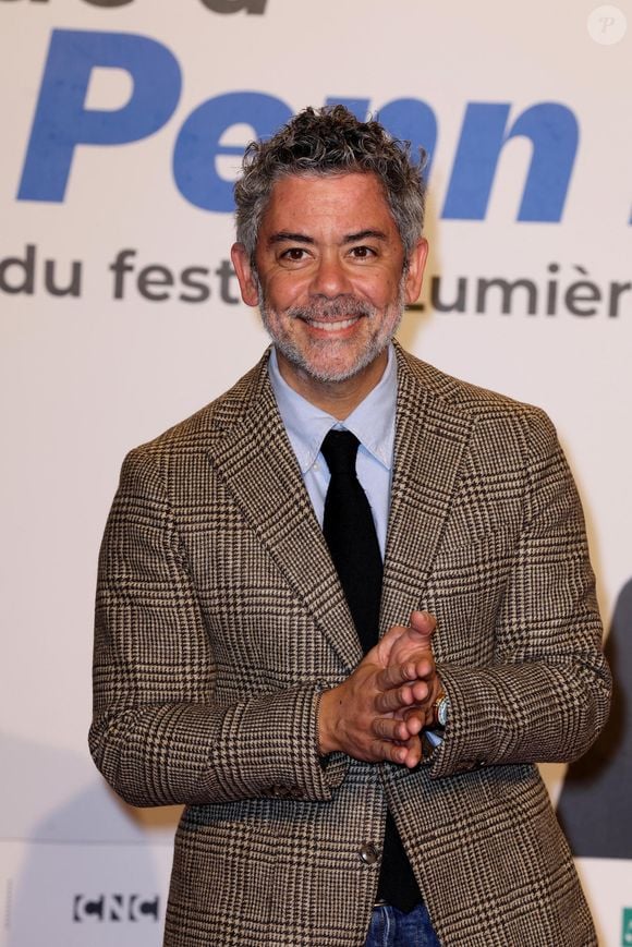 Manu Payet - Photocall de la cérémonie d'ouverture du 17ème Festival Lumière à la Halle Tony Garnier à Lyon, le 11 octobre 2025.
© Dominique Jacovides / Bestimage