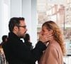 Apparue à ses côtés au tribunal, la mère de sa fille Joséphine a d'abord eu du mal avec cette affaire.
Nicolas Bedos, avec sa compagne Pauline Desmonts sort du tribunal correctionnel de Paris où il était convoqué pour agression sexuelle en état d'ivresse sur une jeune femme de 25 ans ; le procès est reporté en septembre 2024.
© Christophe Clovis / Bestimage