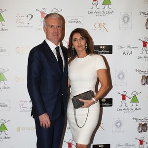 Exclusif - Didier Deschamps et sa femme Claude - Soirée de fin d'année de l'association monégasque "Les Enfants du Liban" dont il est le parrain au Bay Hotel à Monaco le 19 décembre 2018. © Jean-Charles Vinaj/PRM/Bestimage