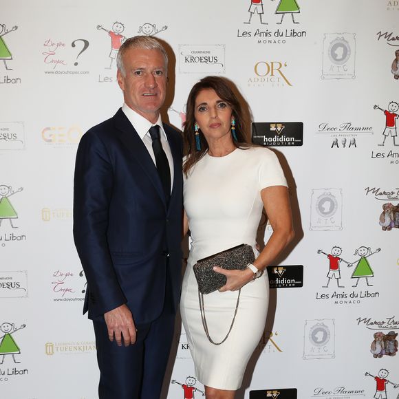 Exclusif - Didier Deschamps et sa femme Claude - Soirée de fin d'année de l'association monégasque "Les Enfants du Liban" dont il est le parrain au Bay Hotel à Monaco le 19 décembre 2018. © Jean-Charles Vinaj/PRM/Bestimage
