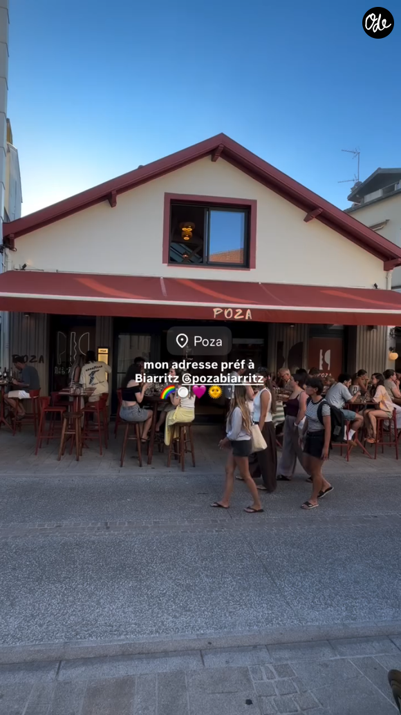 Ce week-end a également été l'occasion pour Amandine Petit de se rendre au restaurant Poza, son "adresse préf à Biarritz", comme elle l'a confié à sa communauté Instagram ce samedi 4 juillet 2026. 

Amandine Petit à Biarritz samedi 4 juillet 2026 - Instagram
