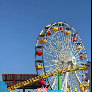 Rima est également allée au parc d’attractions Pacific Park du Santa Monica Pier

Photos de Rima Edbouche, la femme d'Ousmane Dembélé sur TikTok.