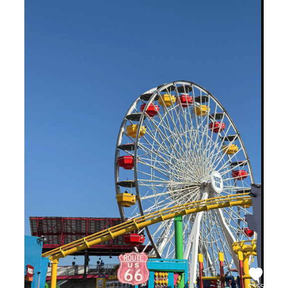Rima est également allée au parc d’attractions Pacific Park du Santa Monica Pier

Photos de Rima Edbouche, la femme d'Ousmane Dembélé sur TikTok.